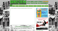 Desktop Screenshot of greenfitnessstudio.com